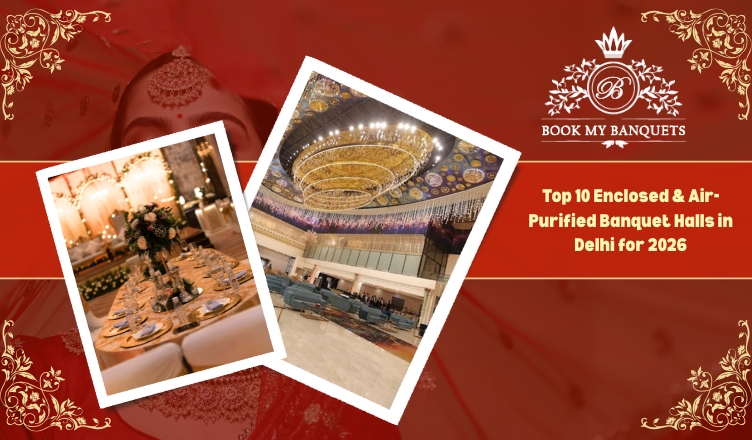 Top 10 Enclosed & Air-Purified Banquet Halls in Delhi for 2026