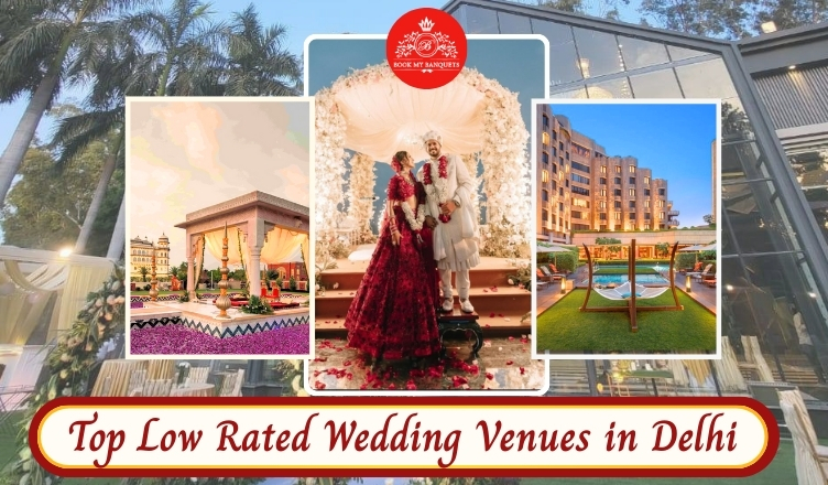 Top Low-Rated Wedding Venues in Delhi