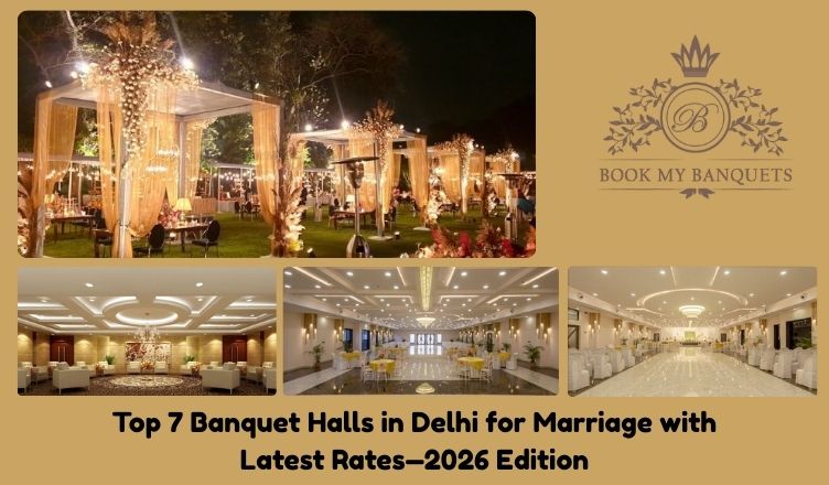 Top 7 Banquet Halls in Delhi for Marriage with Latest Rates—2026 Edition