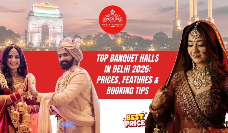 Top Banquet Halls in Delhi 2026: Prices, Features & Booking Tips