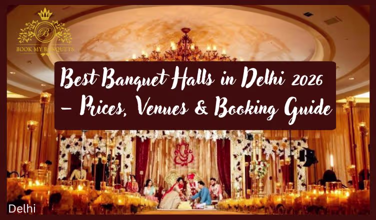 Best Banquet Halls in Delhi 2026 – Prices, Venues & Booking Guide