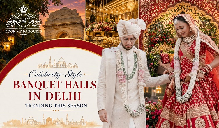 Celebrity-Style Banquet Halls in Delhi Trending This Season